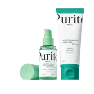 PURITO Pantenol Hidratante para manchas e reparo de barreiras PURITO Pantenol 10% creme pós-acne | Hidratante para manchas e reparo de barreiras | Sem silicone, não comedogênico, sem fragrância, vegano e sem crueldade...